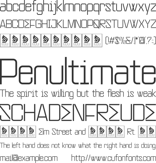Secret Pixelated font preview