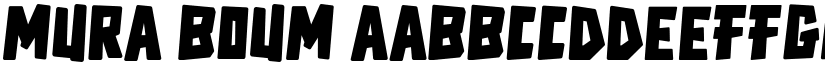 Mura Boum font download