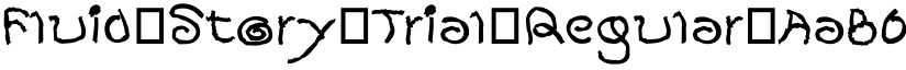 Fluid Story font download