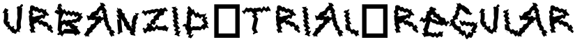 Urbanzip Trial font download