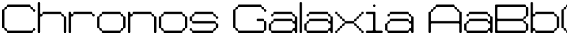 Chronos Galaxia font download
