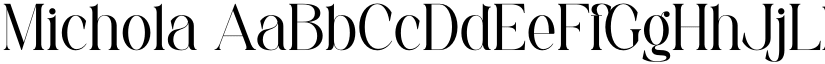 Michola font download