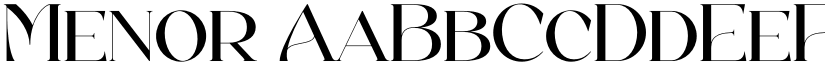 Menor font download