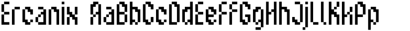 Ercanix font download