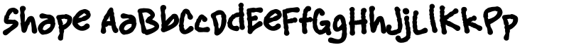Shape font download