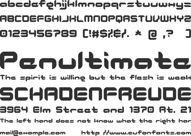 TYPICA font preview