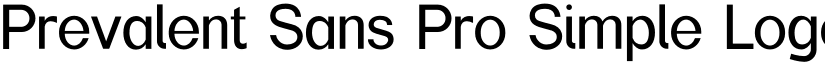 Prevalent Sans Pro Simple Logo font download