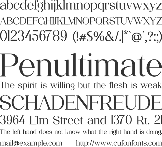 Moonscape Serif Classic Wedding font preview