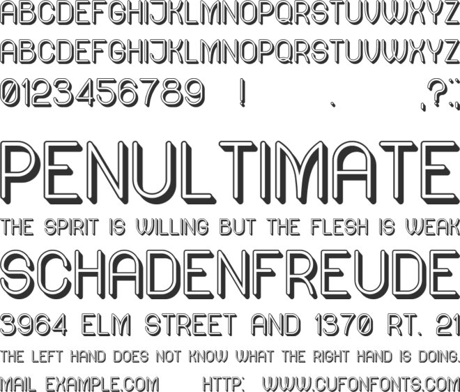Ready font preview