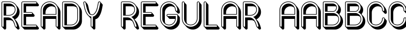 Ready Regular font