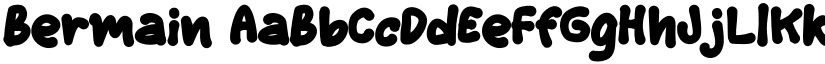 Bermain font download