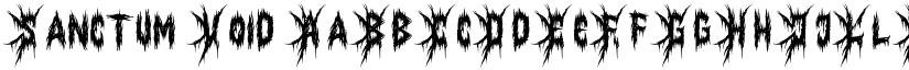 Sanctum Void font download