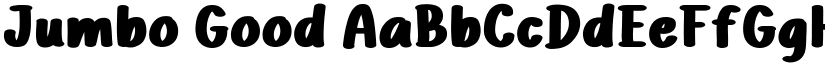 Jumbo Good font download