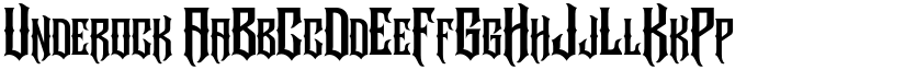 Underock font download