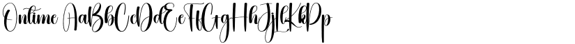 Ontime font download