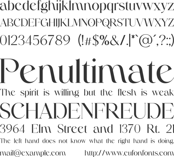 Biltmore Grace Classic Wordmark font preview