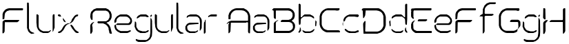 Flux font download