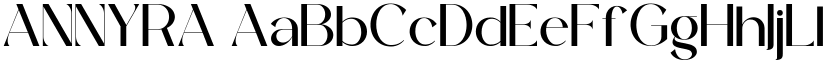 ANNYRA font download