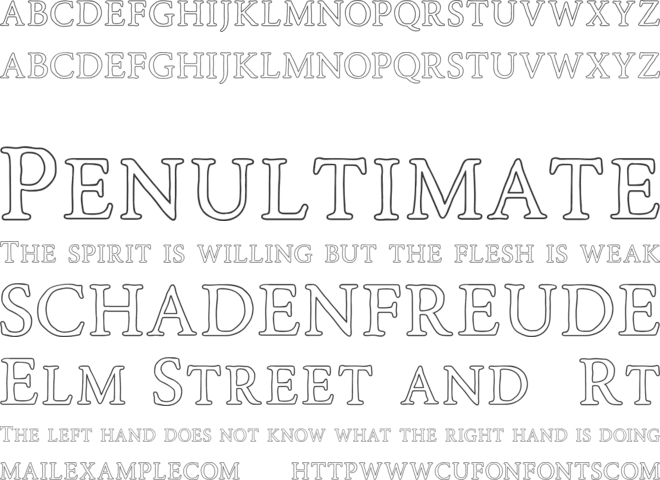Road Race Free font preview