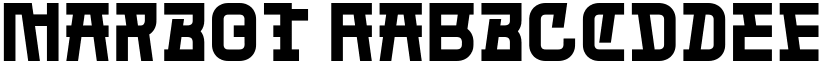 Marbot font download