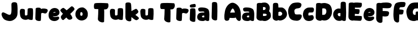Jurexo Tuku Trial font download