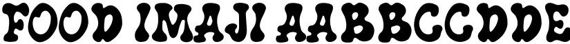 Food Imaji font
