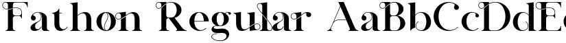 Fathon font download