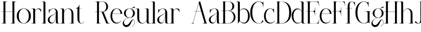 Horlant font download