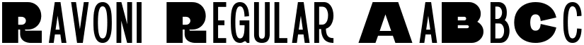 Ravoni font download