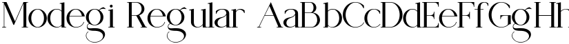 Modegi font download