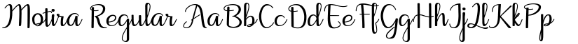 Motira font download