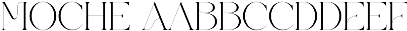 Moche font