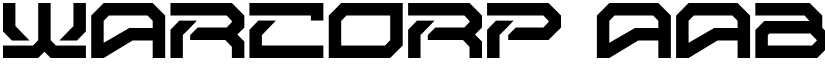 Warcorp font download