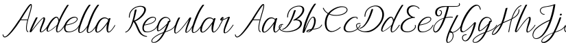 Andella Regular font