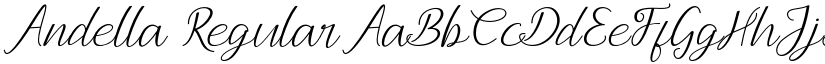 Andella Regular font