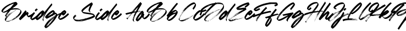 Bridge Side font