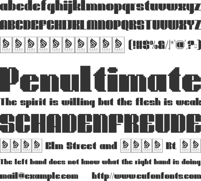Lumina Lullaby font preview