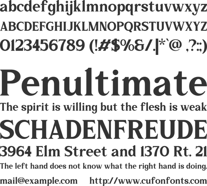 Oldhrip font preview