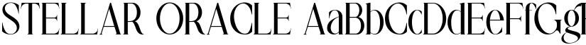 STELLAR ORACLE font download