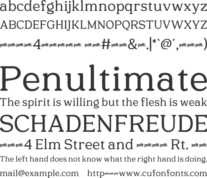 Kalenor OX Trial font preview