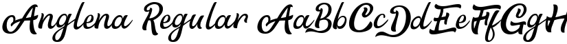 Anglena Regular font