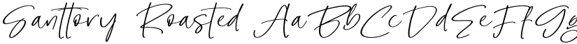 Santtory Roasted font