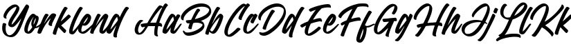 Yorklend font download