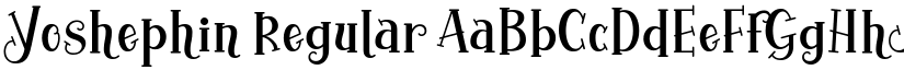 Yoshephin font download