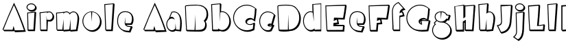 Airmole font