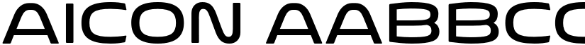AICON font