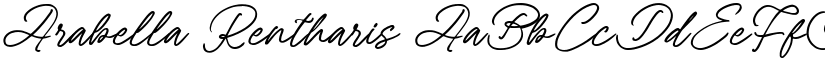 Arabella Rentharis font download