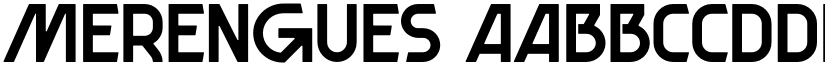 Merengues font download