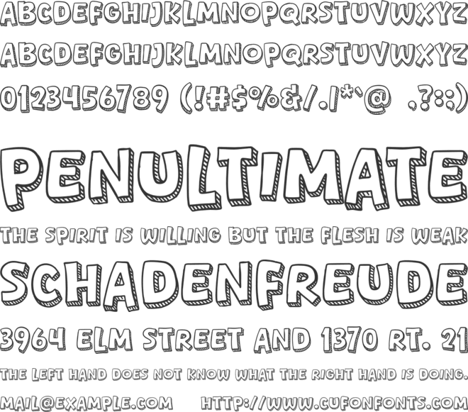 Anak Pintar font preview