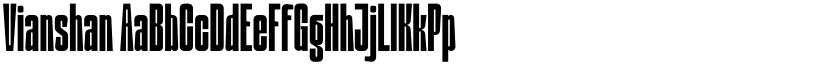 Vianshan font download